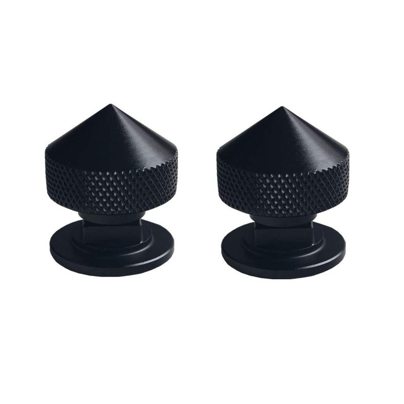 JGR 1 Pair Welding Hood (Pipeliner) Fasteners Aluminum (Spiked-Black) - Image 2